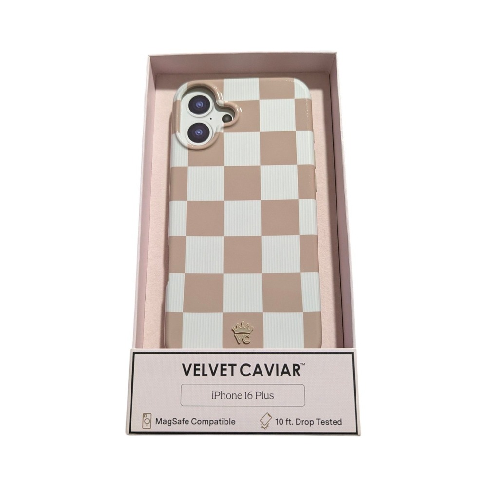 U4-N VELVET CAVIAR Case 4 Apple iPhone 16 Plus W/MagSafe - Nude Vibe Checker